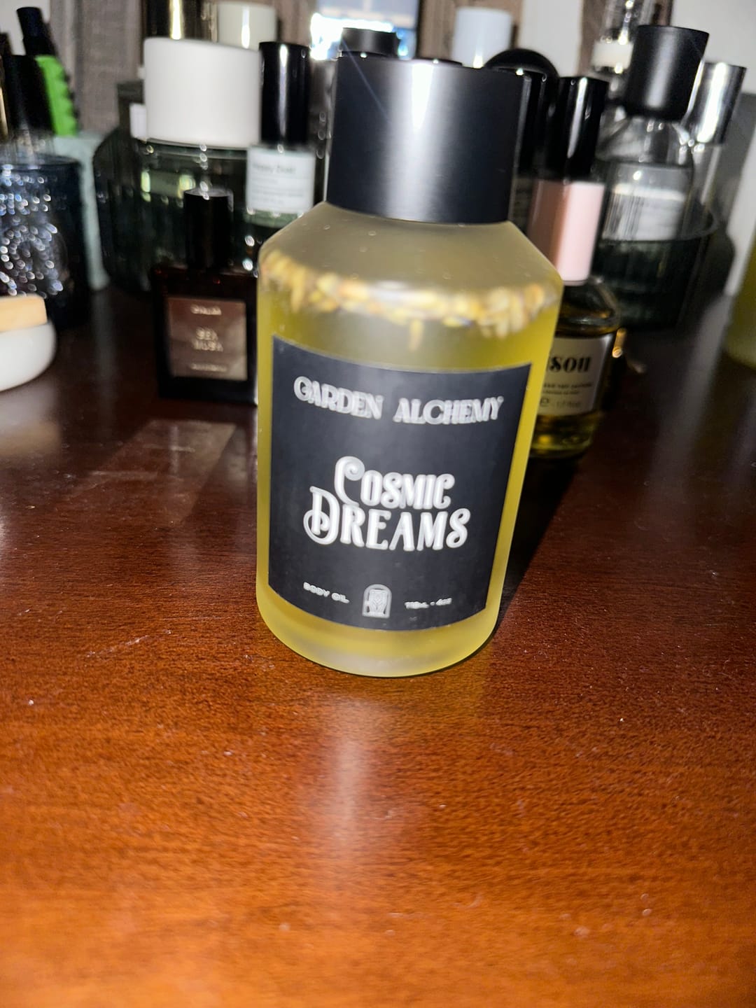Customer photo review of COSMIC DREAMS W/MAGNESIUM BODY OIL