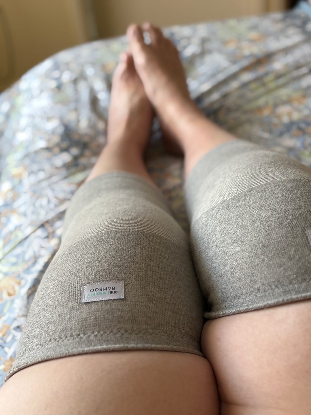 Customer photo review of Premium Bamboo Knee Sleeve (Single)