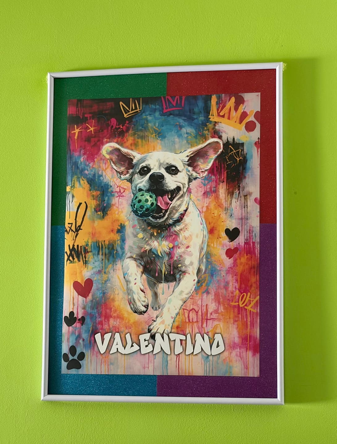 Customer photo review of Grafiti - Póster personalizado