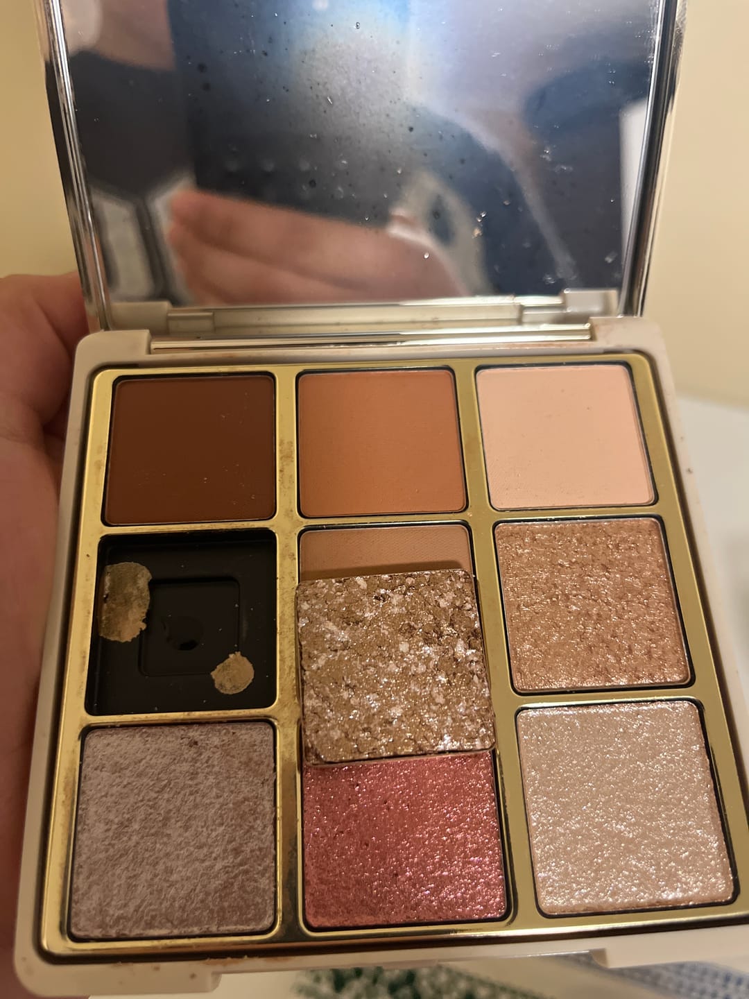Customer photo review of Paleta de machiaj