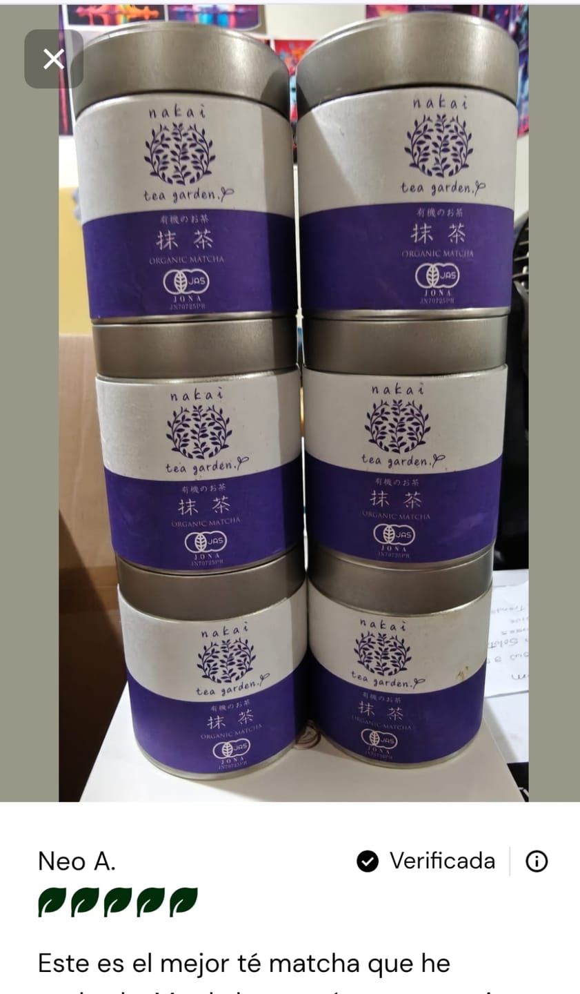 Customer photo review of Wazuka Tea Nakai Superior