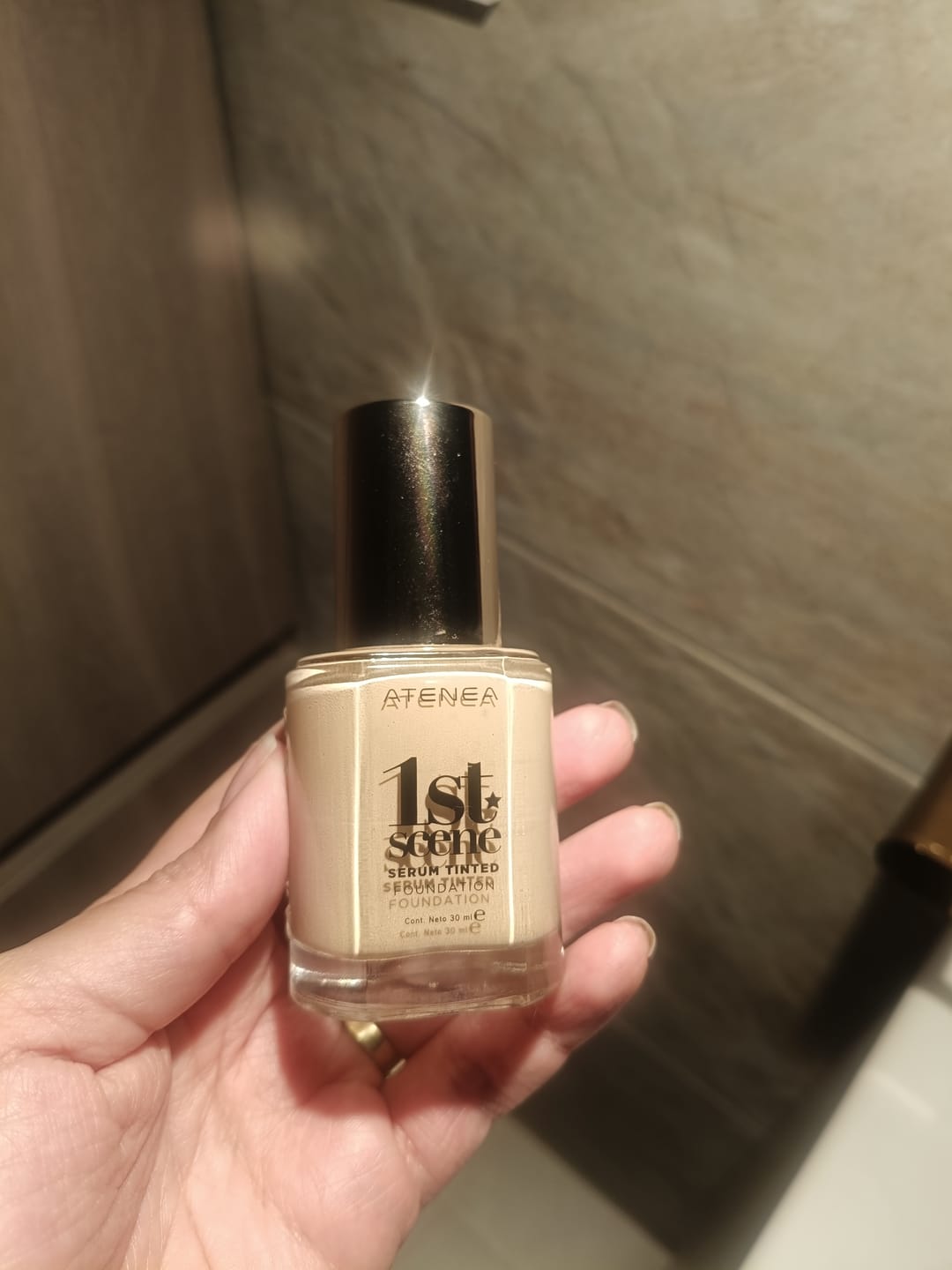 Customer photo review of TINTA DE MAQUILLAJE | SERUM TINTED