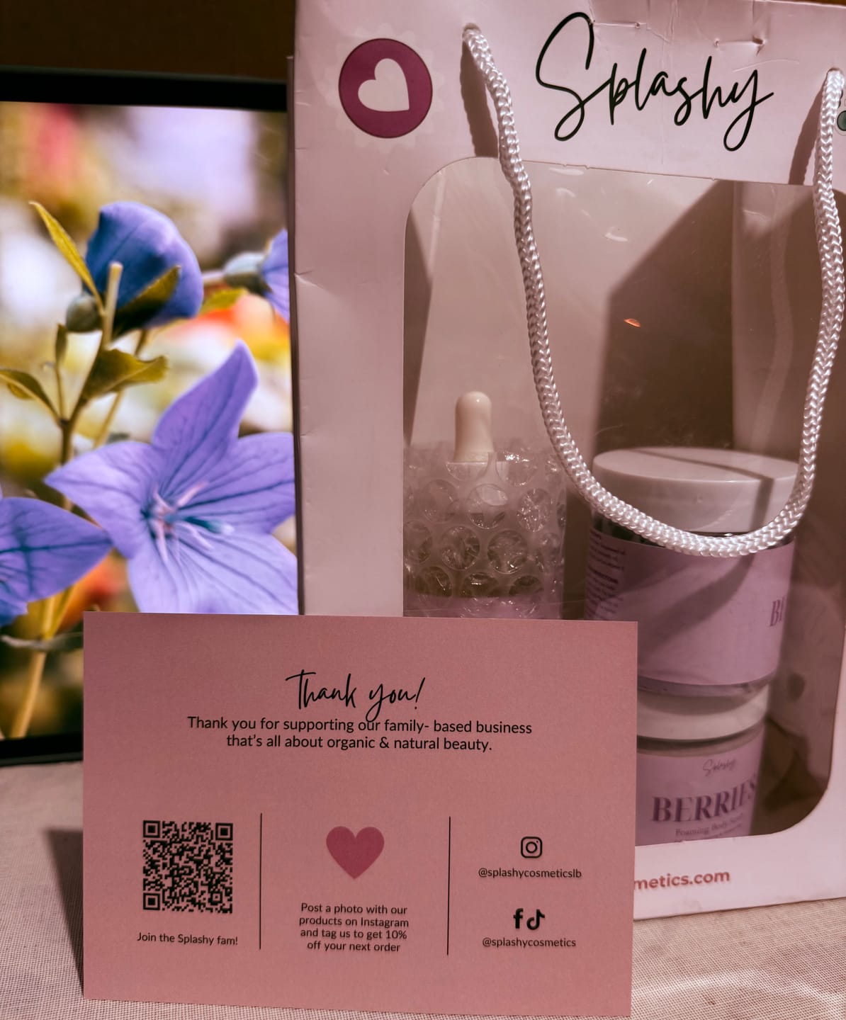 Customer photo review of Splashy™ Body Oil