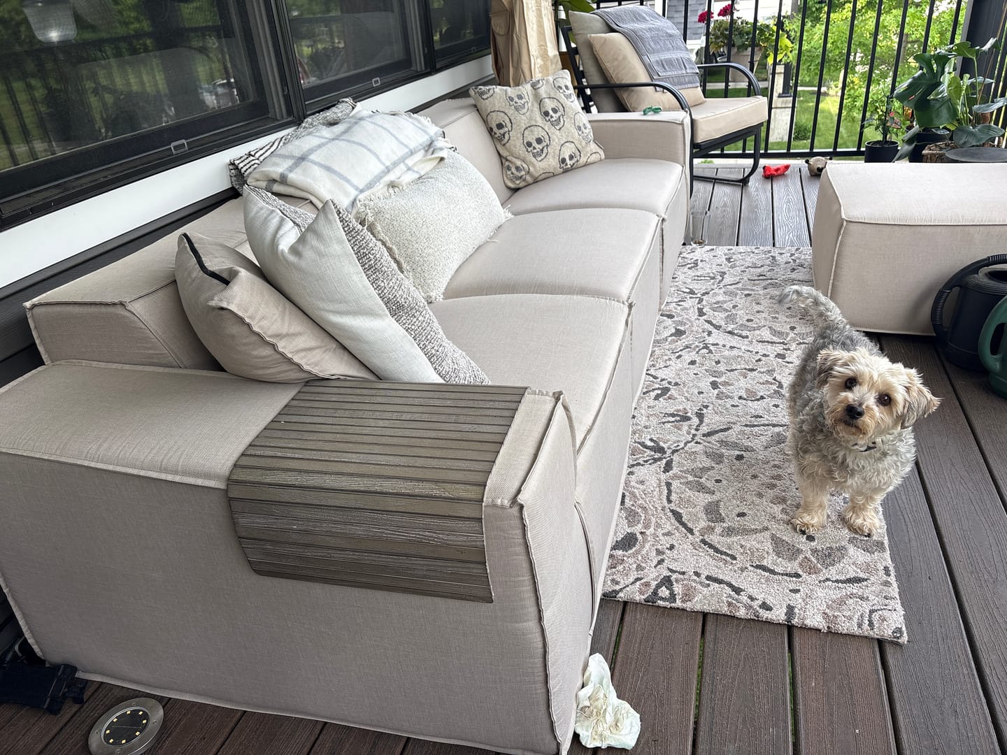 Customer photo review of M1 Outdoor Sectional Sofa