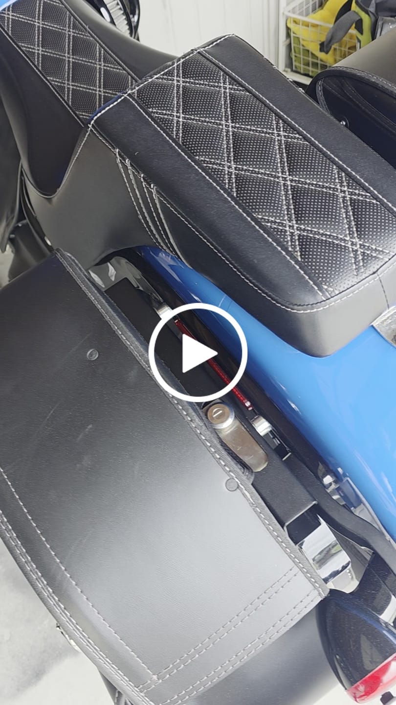 Customer video review of Viking Saddlebags Quick Disconnect System For Harley Davidson Softail