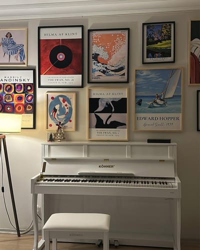 Customer photo review of Hilma af Klint 97 Duvar Tablosu