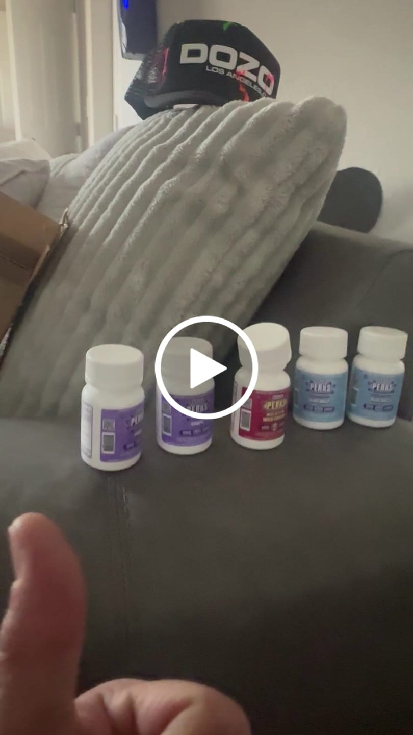 Customer video review of 10ct 100mg Dozo PERKS 7-OH | 1,000 mg Jar
