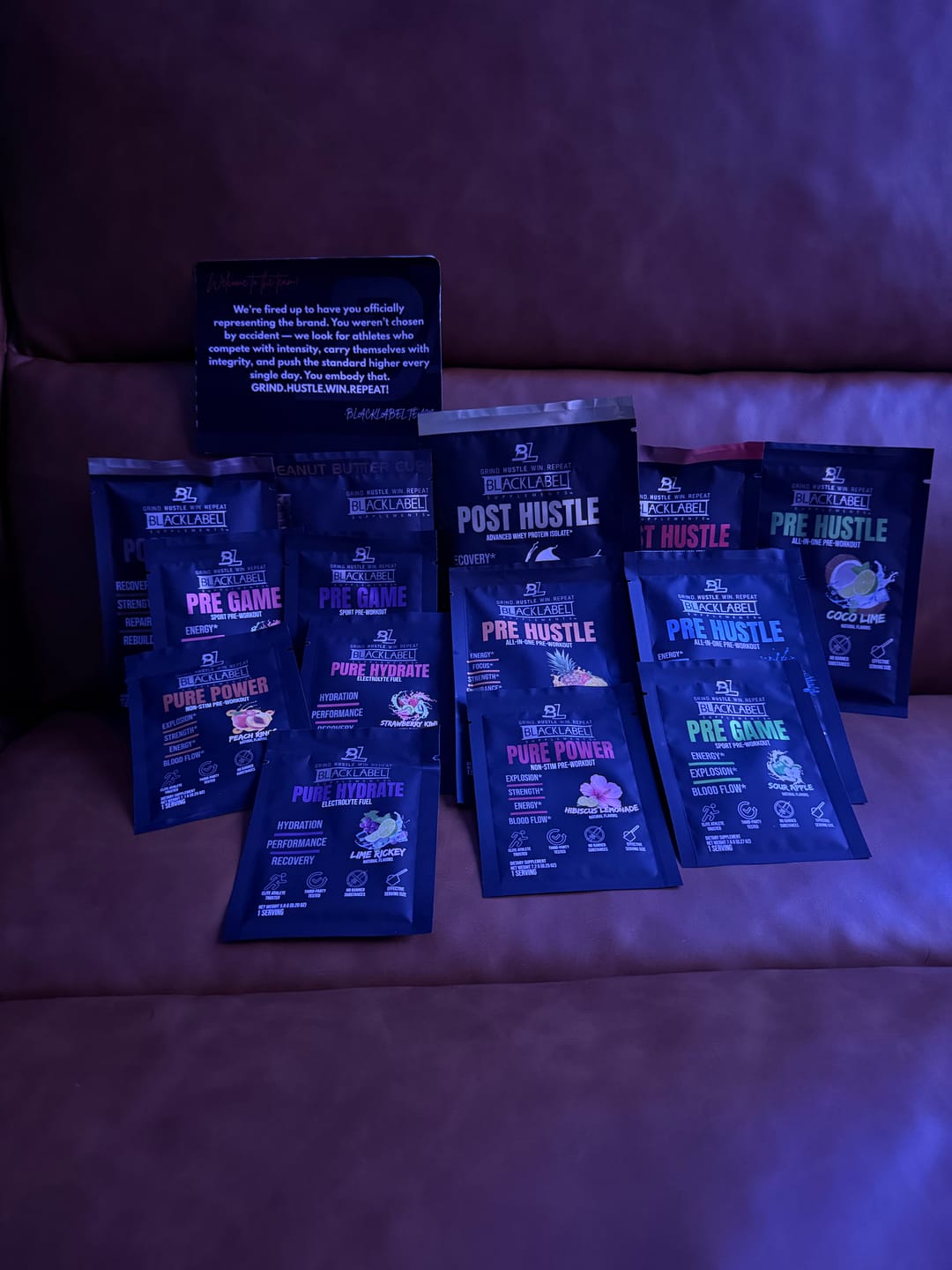 Customer photo review of TRY IT ALL SAMPLE PACK