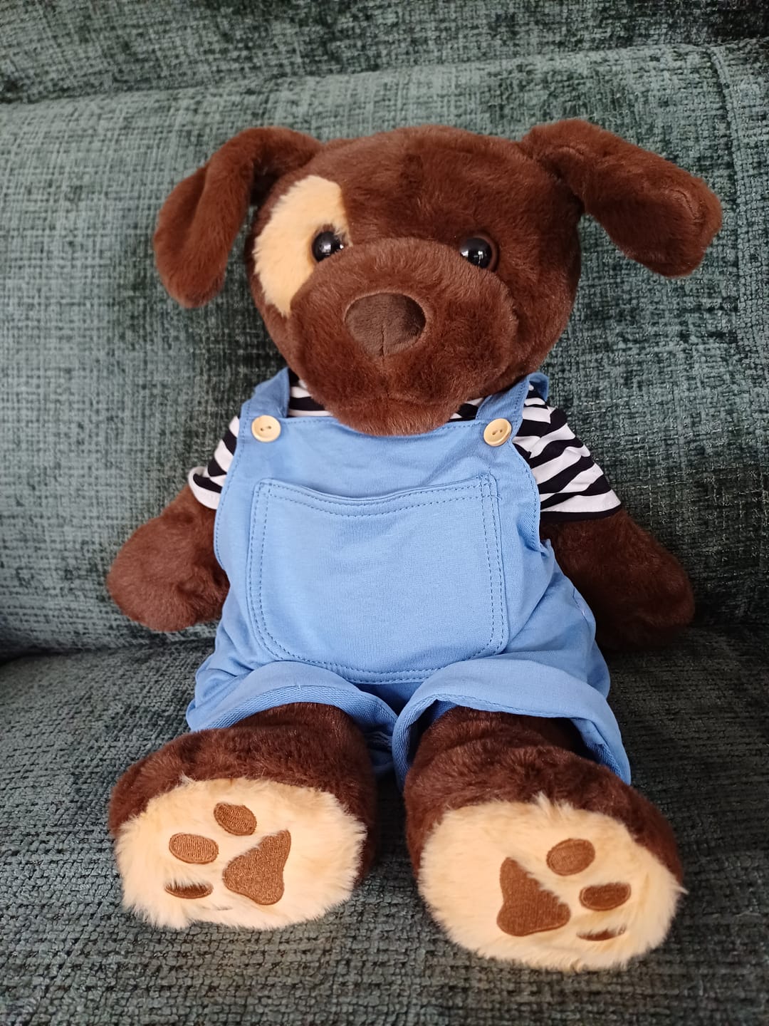 Customer photo review of (pre-order) Verzwaringsknuffel Hond 2,2 kg + Gratis Pittenzakje