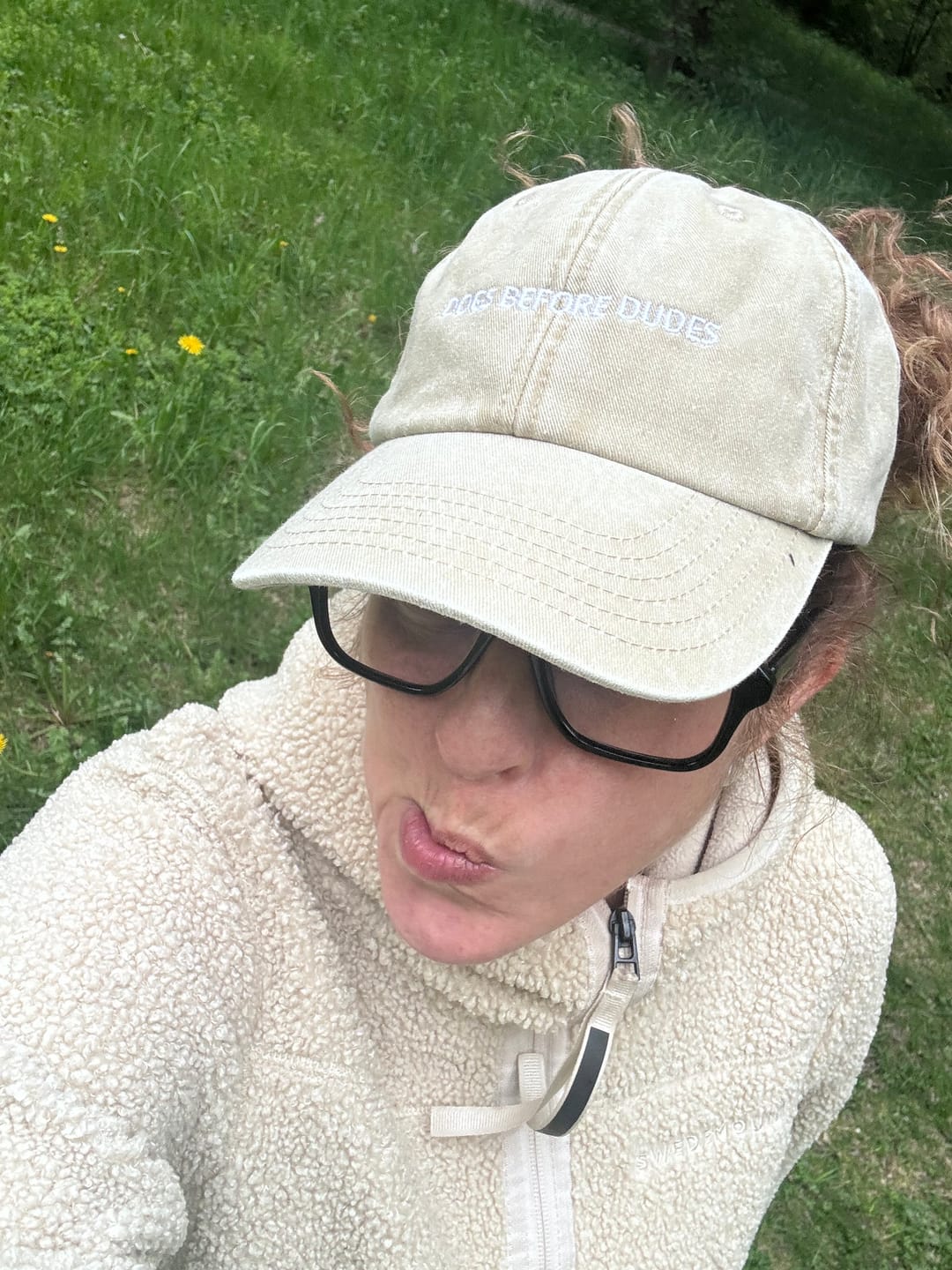 Customer photo review of Dogs before Dudes Vintage Hat