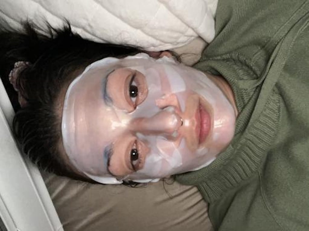 Customer photo review of Kollagénes ragyogó maszk