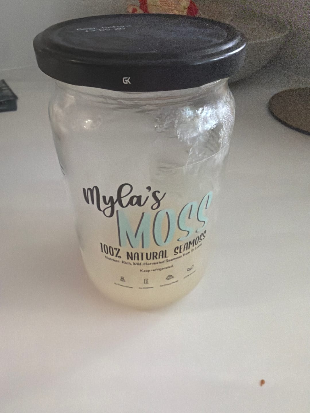 Customer photo review of Seamoss Gel