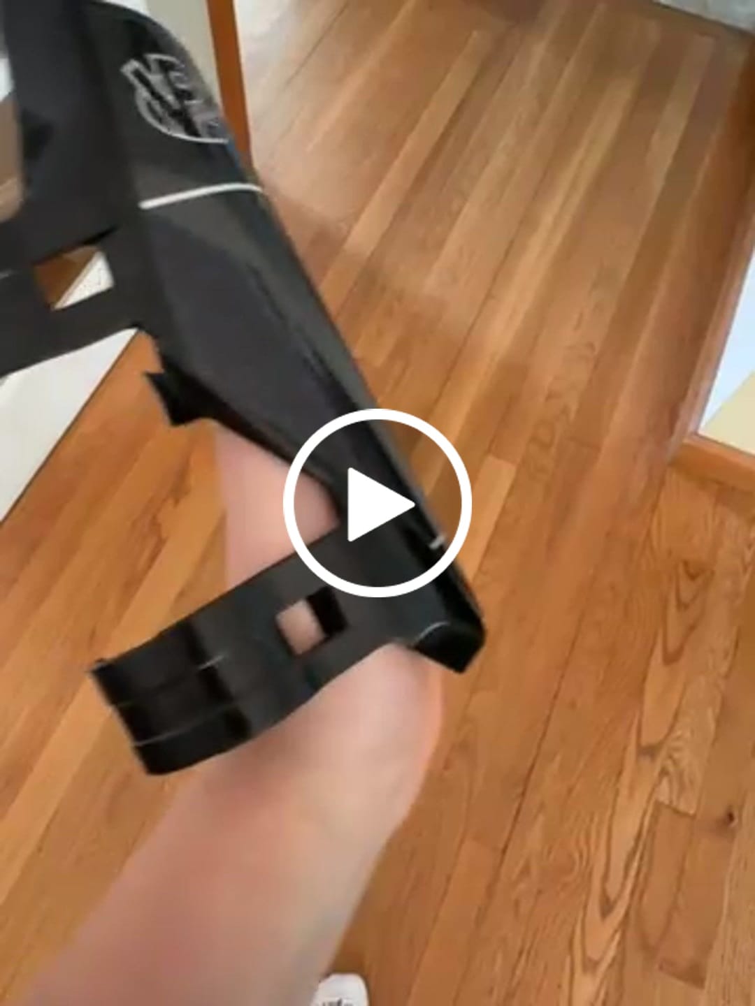 Customer video review of Glossy Motocutz Style Front Plate