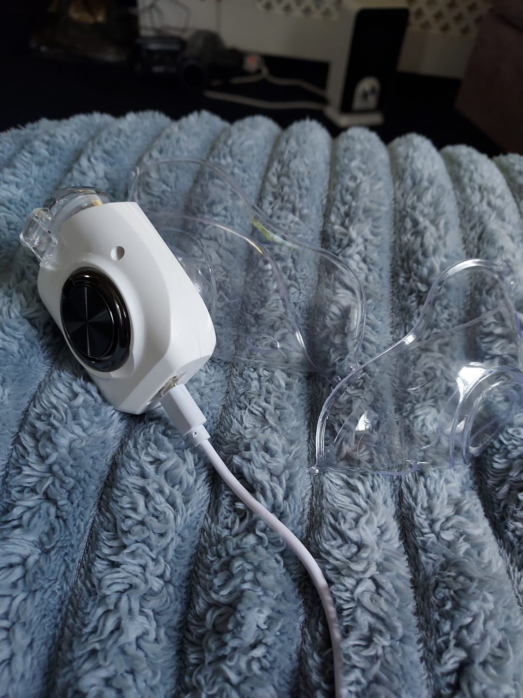 Customer photo review of Micro Mist Pro Portable Nebulizer