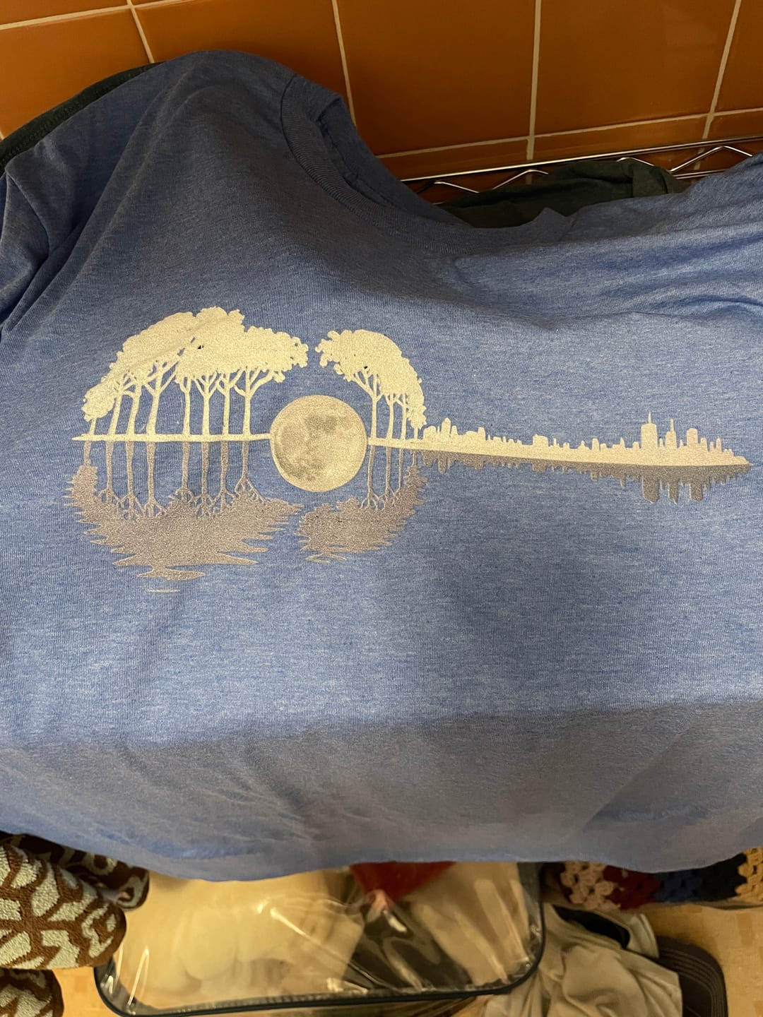 Customer photo review of Guitar Grove (II) T-Shirt