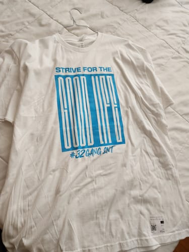 Customer photo review of GOOD LIFE PREMIUM TEE