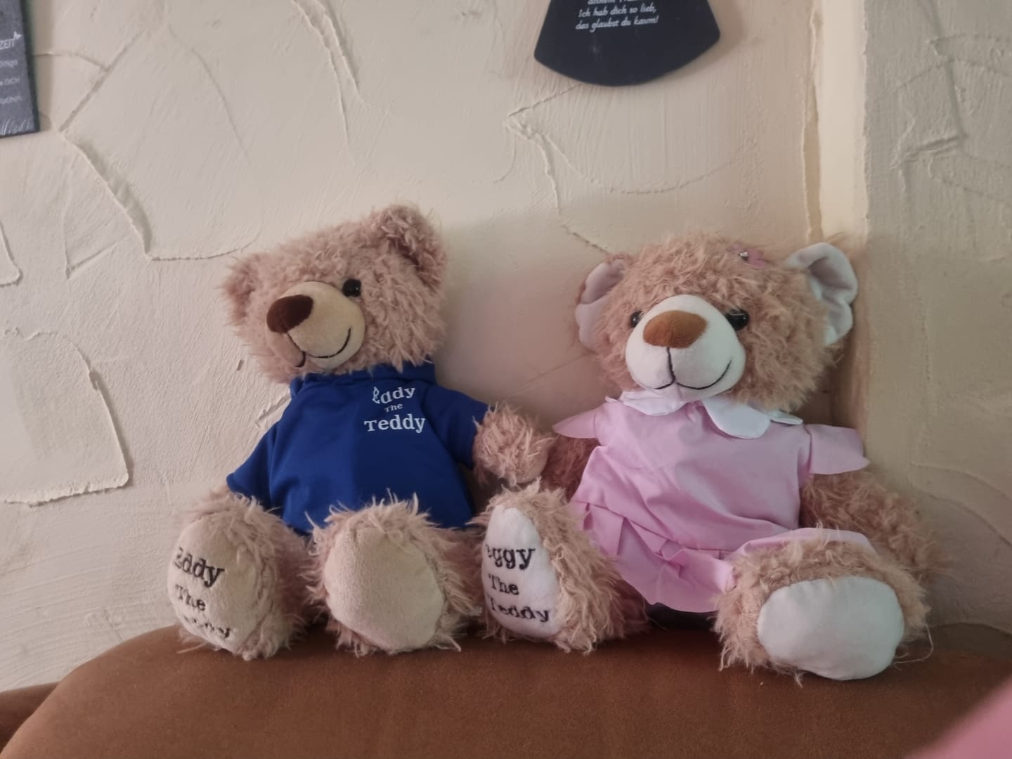 Customer photo review of Peggy The Girl Teddy Bear