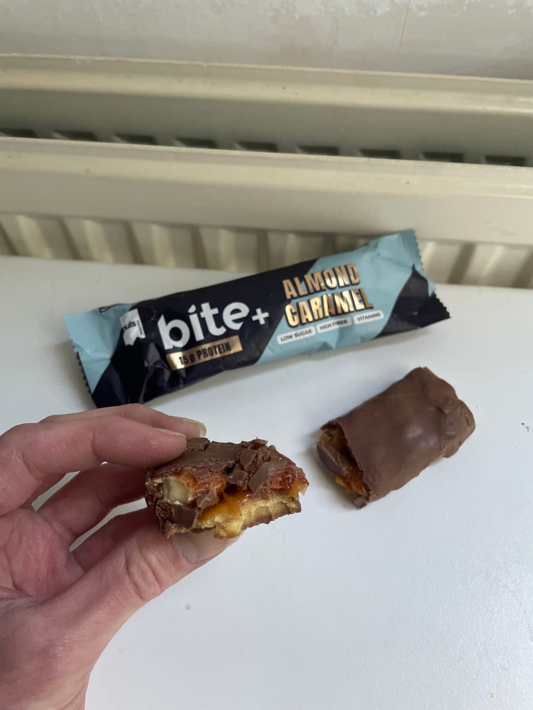 Customer photo review of PULS BITE+ Proteīna batoniņš (50 g)