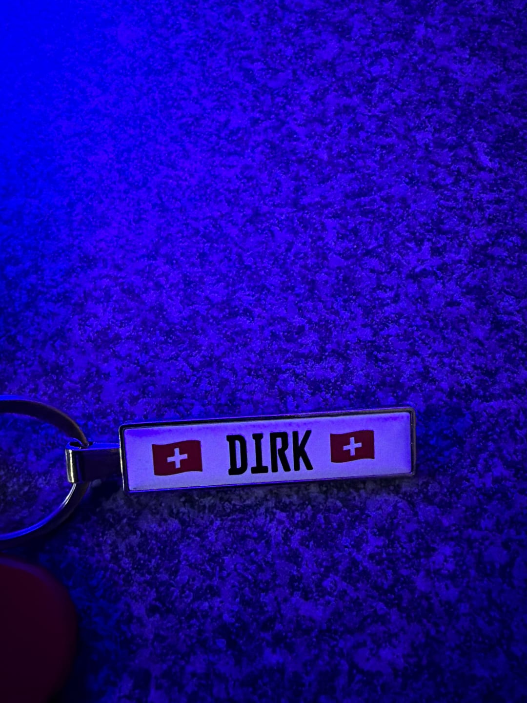 Customer photo review of Personalisierter Kennzeichen-Schlüsselanhänger – Dein Nummernschild als Anhänger