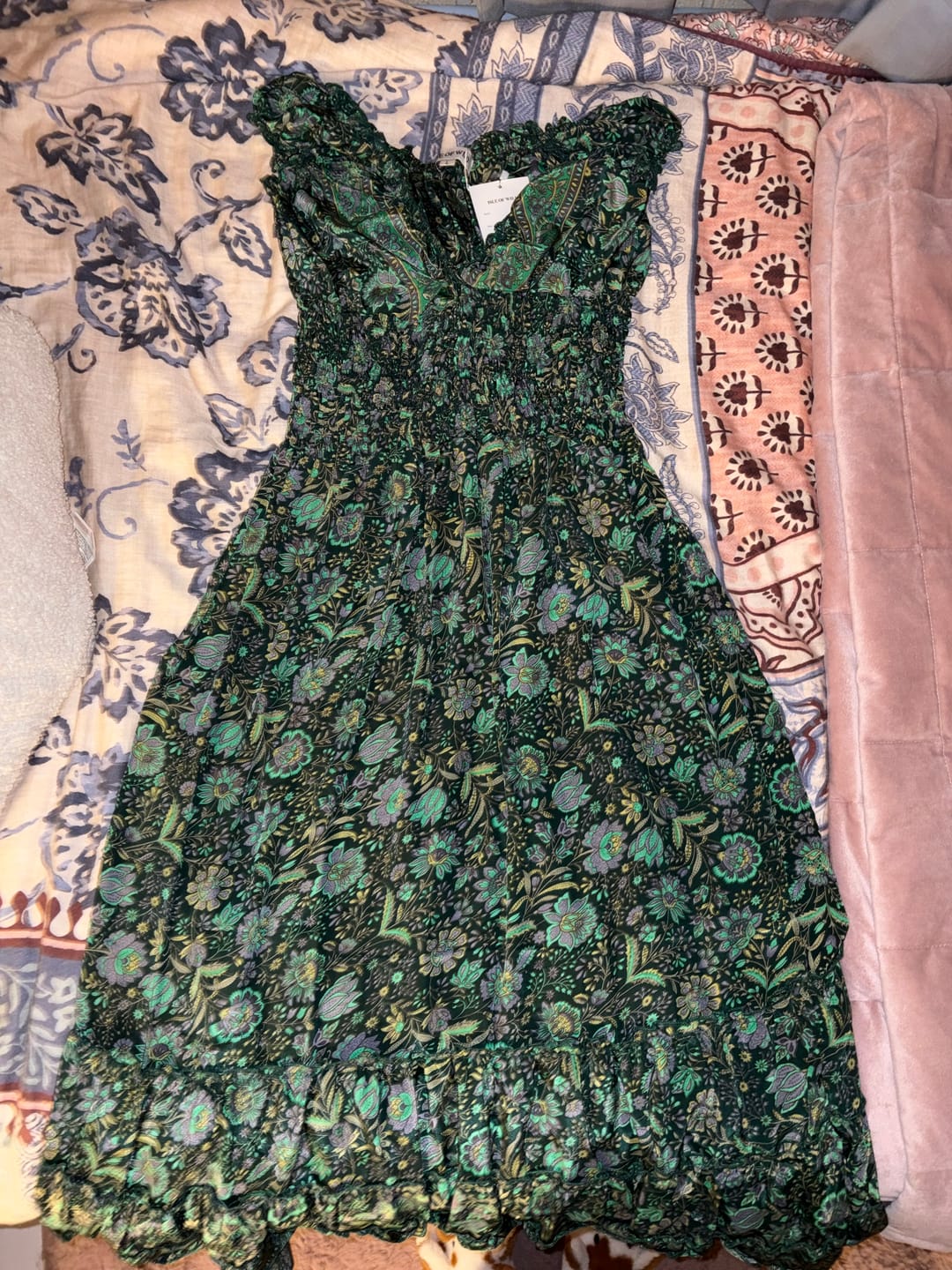 Customer photo review of Dulcie Dress ~ Emerald