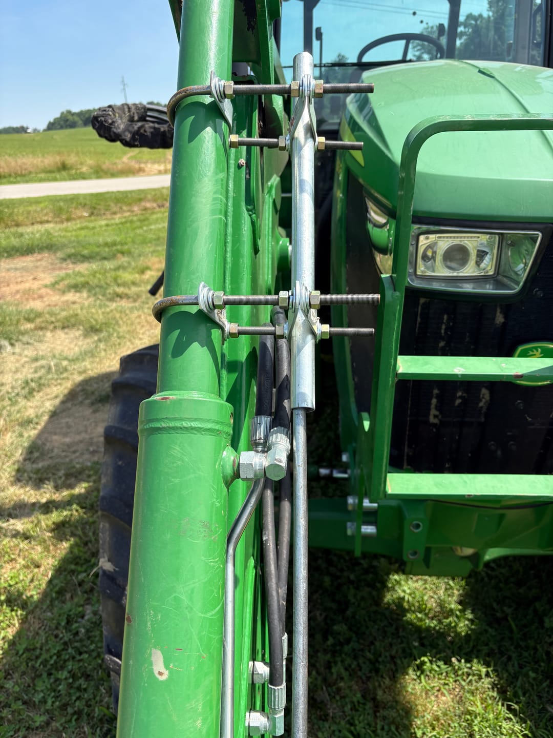 Customer photo review of 3/8 Inch Diameter U-Bolts - Round