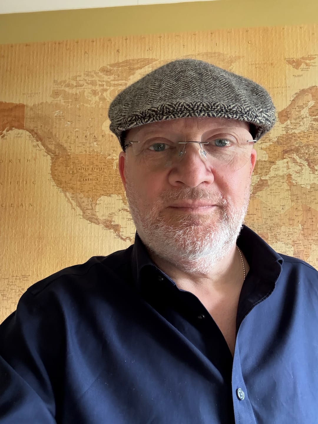 Customer photo review of Donegal Touring Cap Tweed