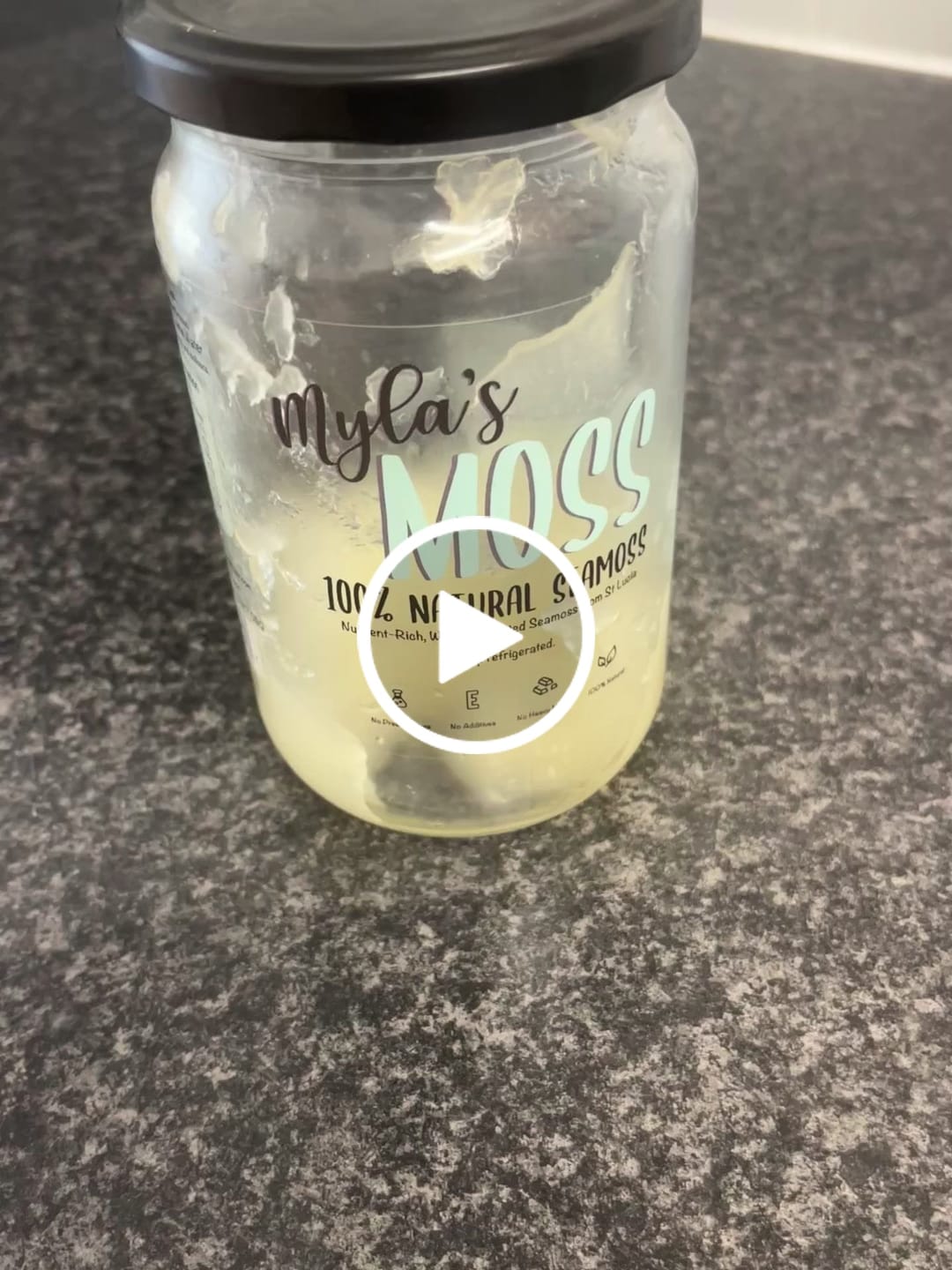 Customer video review of Seamoss Gel
