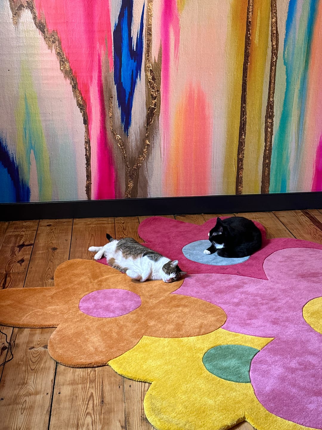 Customer photo review of "El Dorado" Oversized Wallpaper Wall Mural