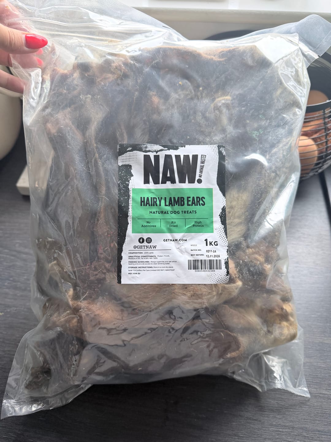 Customer photo review of Hairy Lamb Ears (1kg)