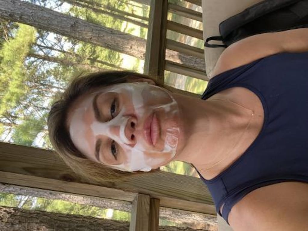 Customer photo review of Kollagénes ragyogó maszk