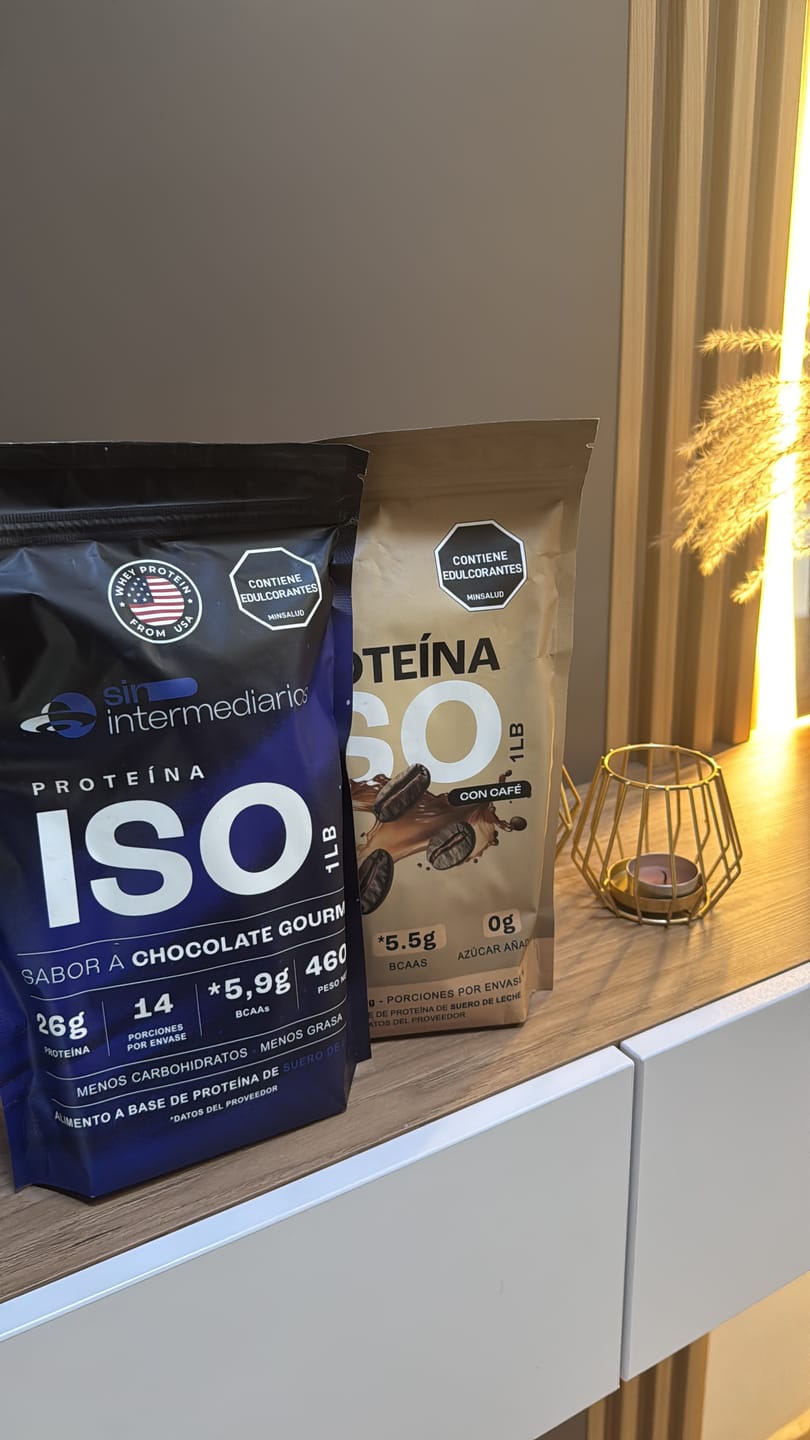 Customer photo review of Proteína Aislada ISO - Café