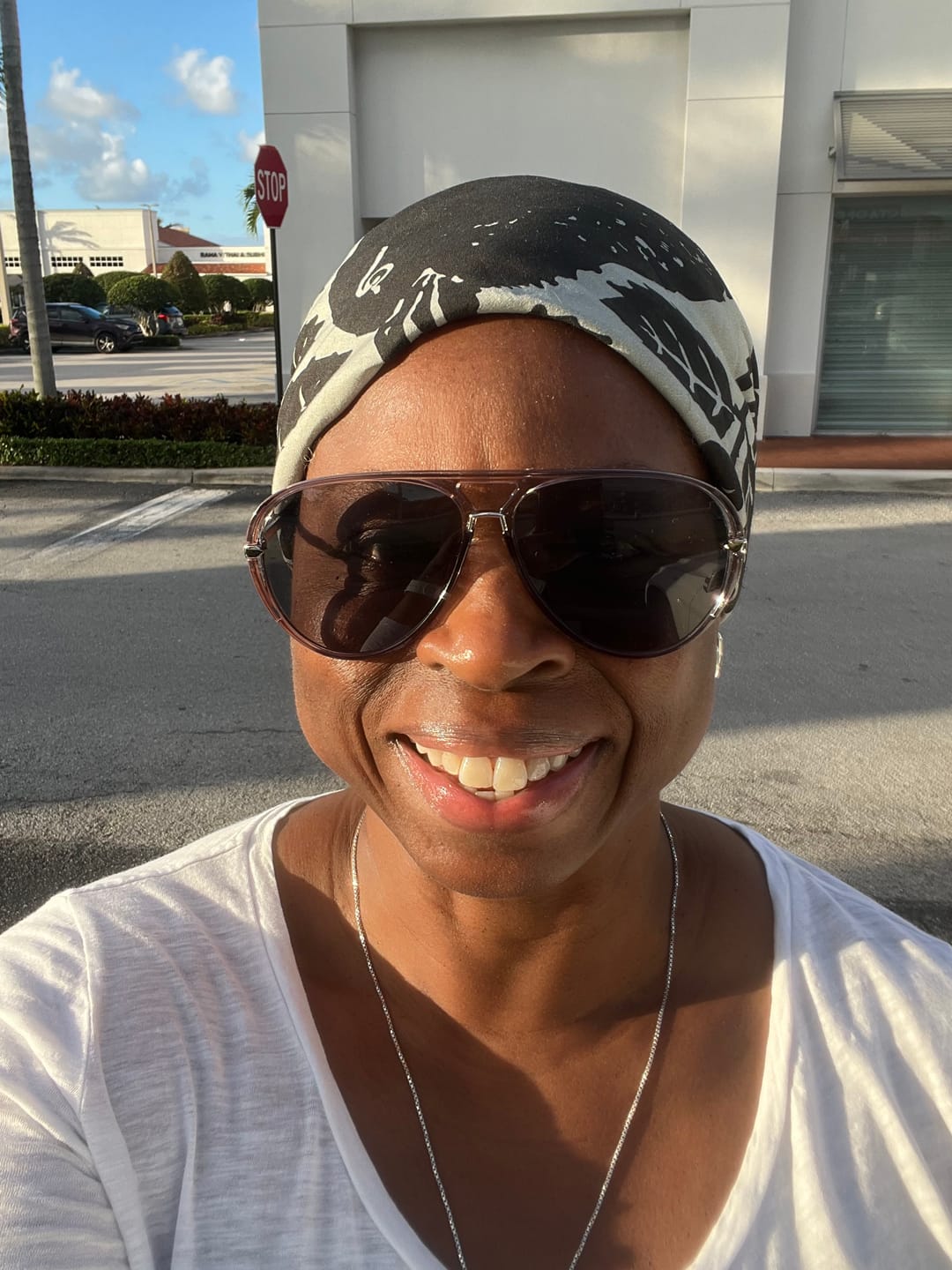 Customer photo review of Songbird Bandana