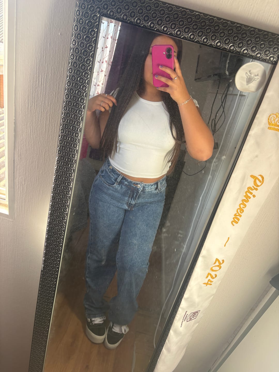 Customer photo review of Pantalón Blossom Blue