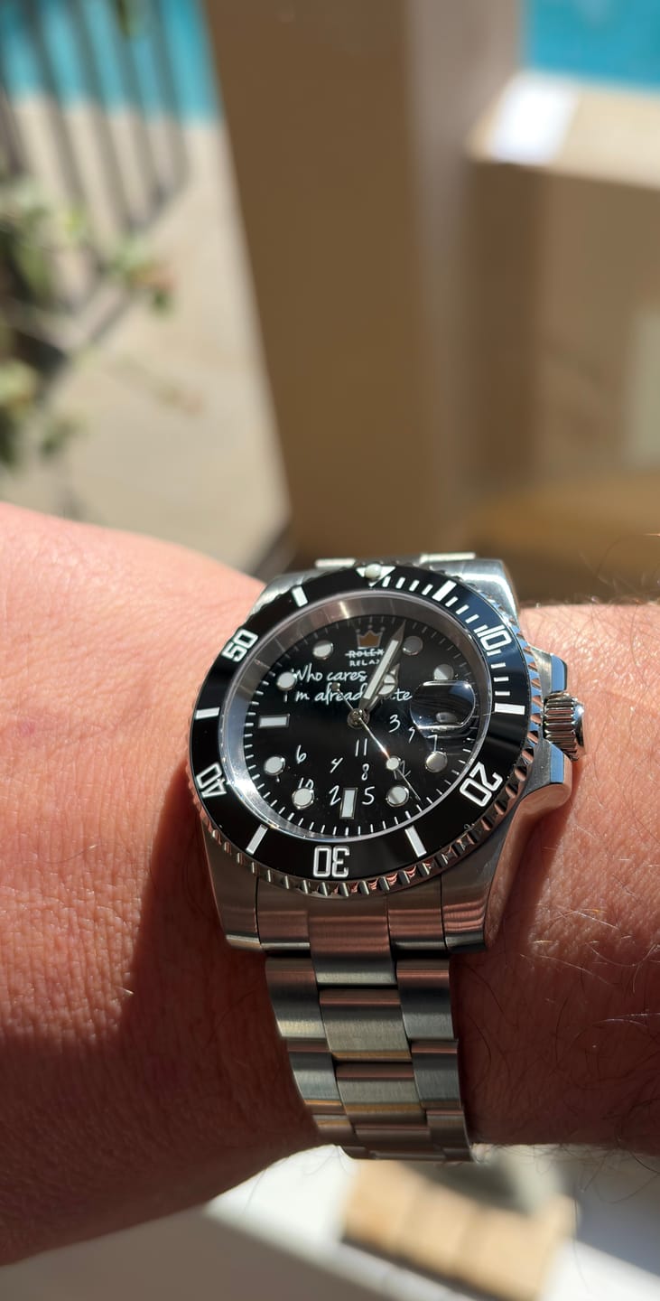 Customer photo review of HYDROCORE CLASSIC WATCH