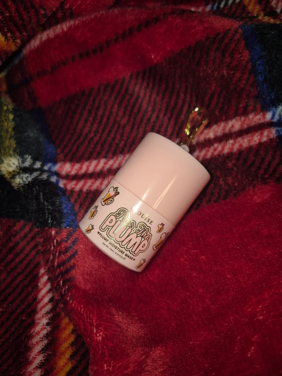 Customer photo review of Pass The Plump Lip Mask Treatment