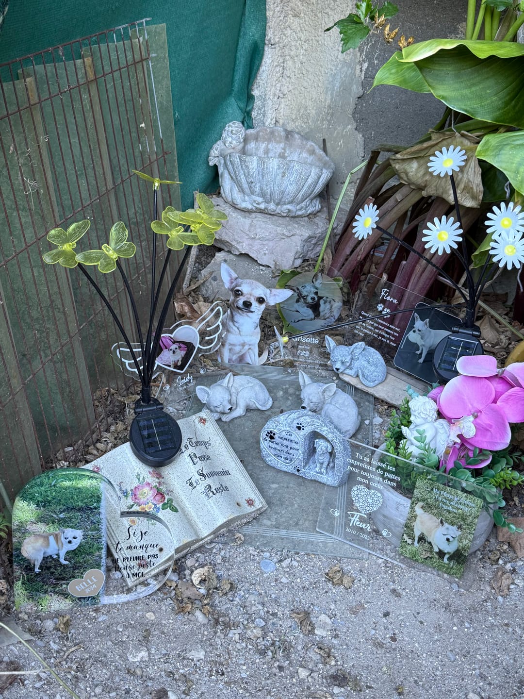 Customer photo review of Si je te manque - Cœur en verre personnalisé