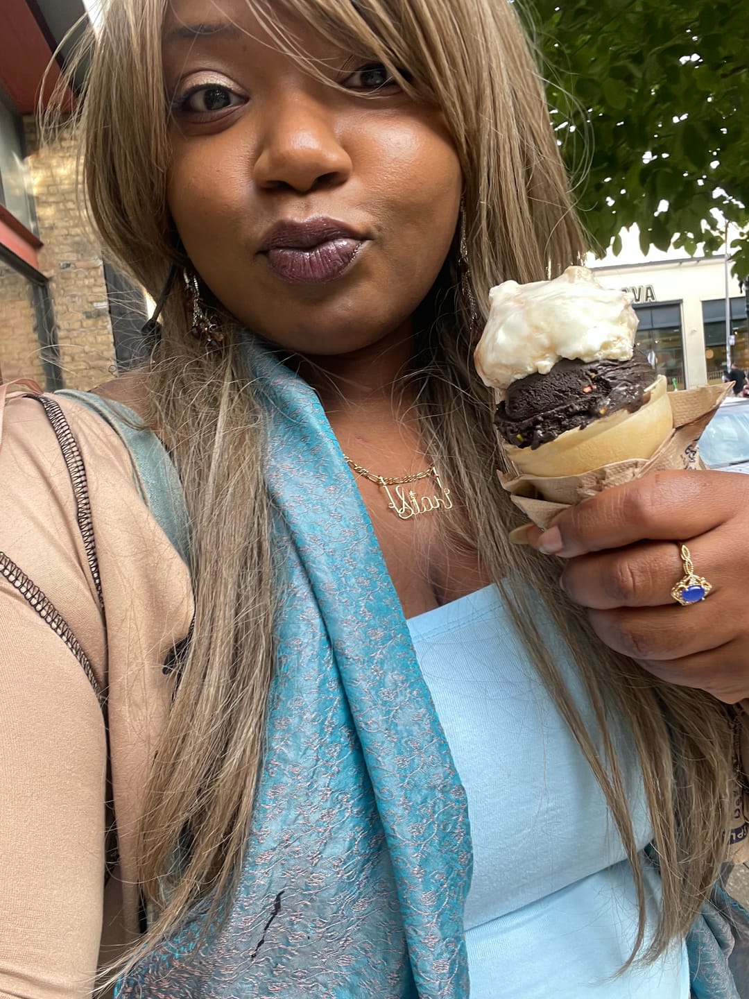 Customer photo review of Mayde L'SOL Full Wig - ANDREA