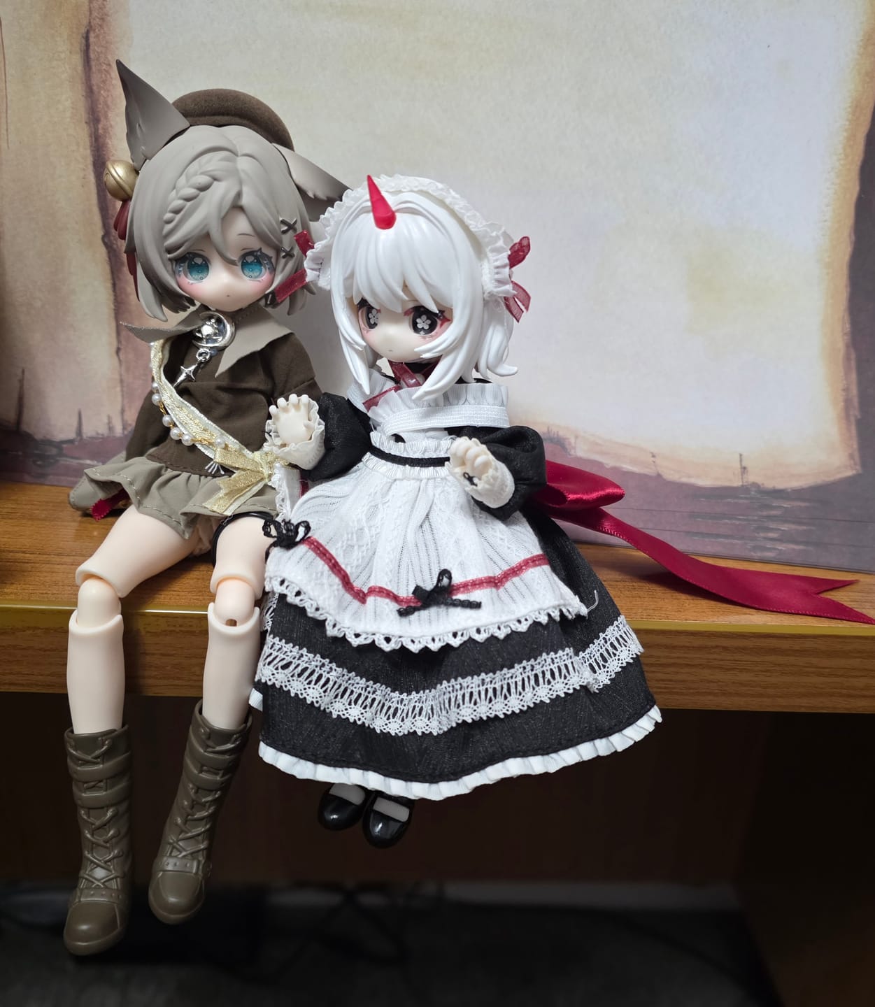 Customer photo review of Meki Oblivion's Luminaria Series 1/8 Action Figure BJD Blind Box