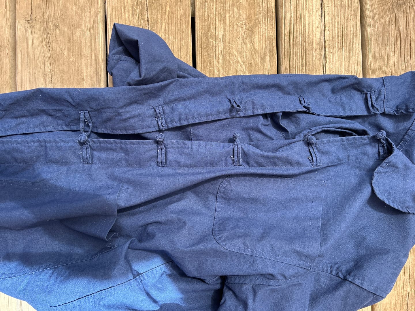 Customer photo review of Veste Bleu de Chine - ANTICHER