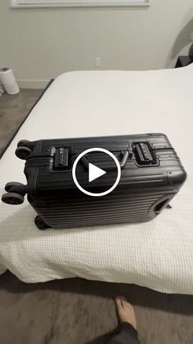 Customer photo review of ALUMINUM SUITCASE V2 NEW, STRONGER ALUMINIUM & REMOVEABLE WHEELS