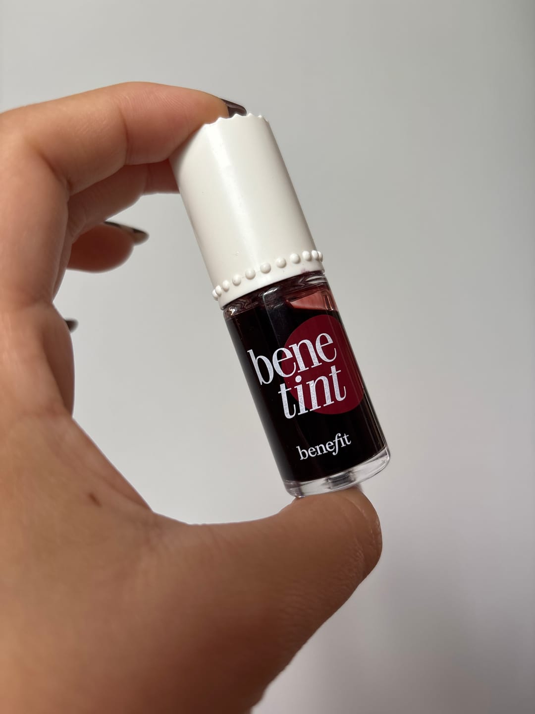 Customer photo review of Benetint Liquid Lip + Cheek Blush Stain