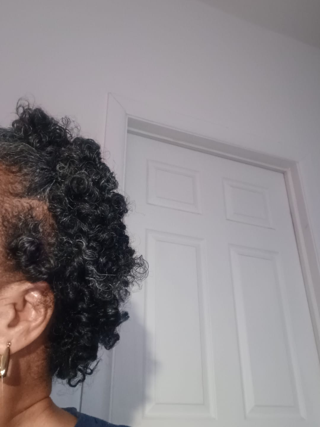 Customer photo review of Natural Hair Growth Oil