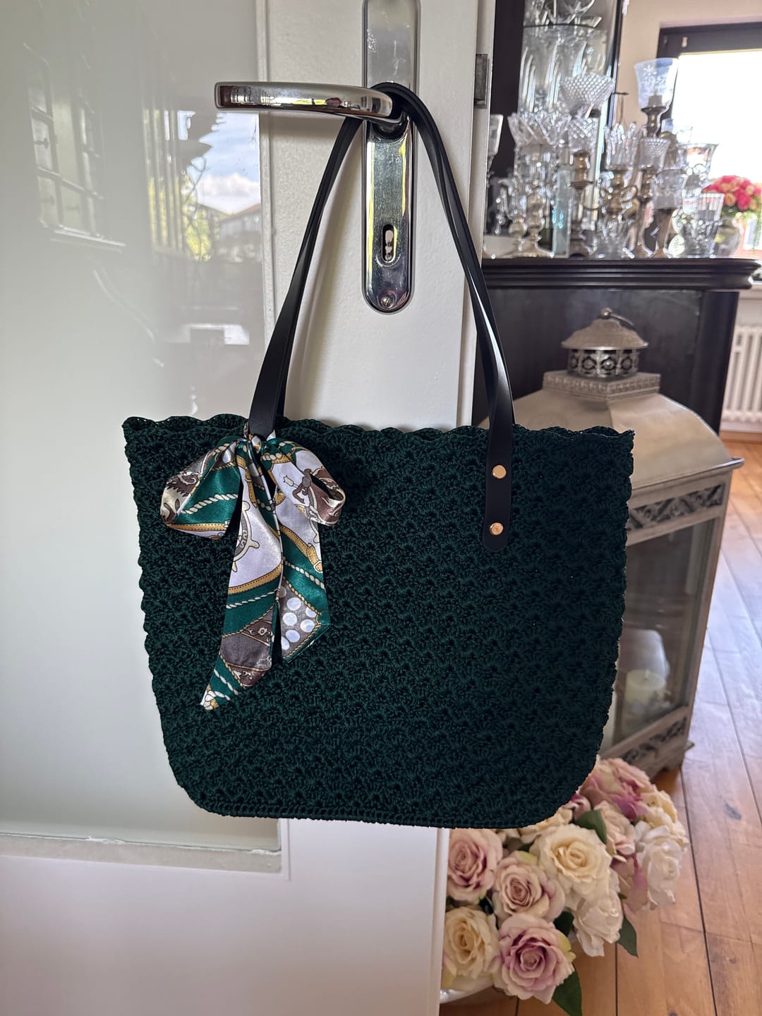 Customer photo review of CrochetPark™ Aveline crochet Shoulder Bag Kit
