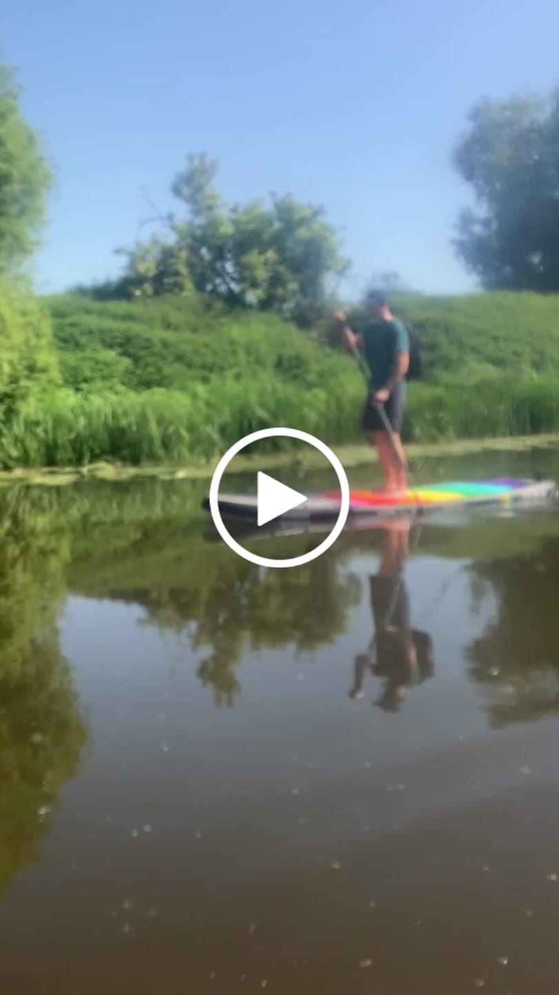 Customer video review of Aquaplanet MAX 10’6″ Inflatable Paddle Board Package - Prism