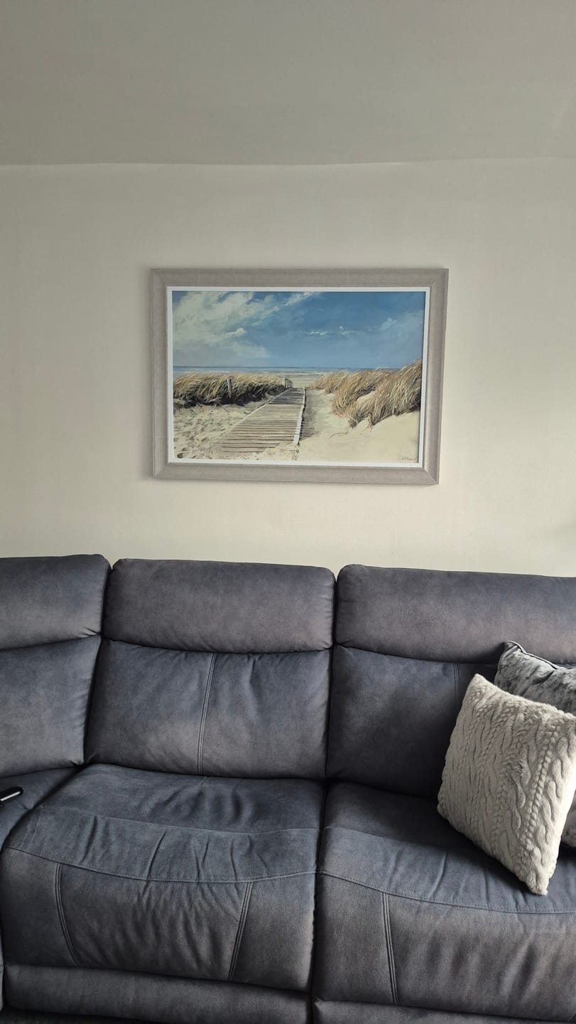 Customer photo review of View To Sea By Adelene Fletcher Delivers Within 3-5 Business Days
