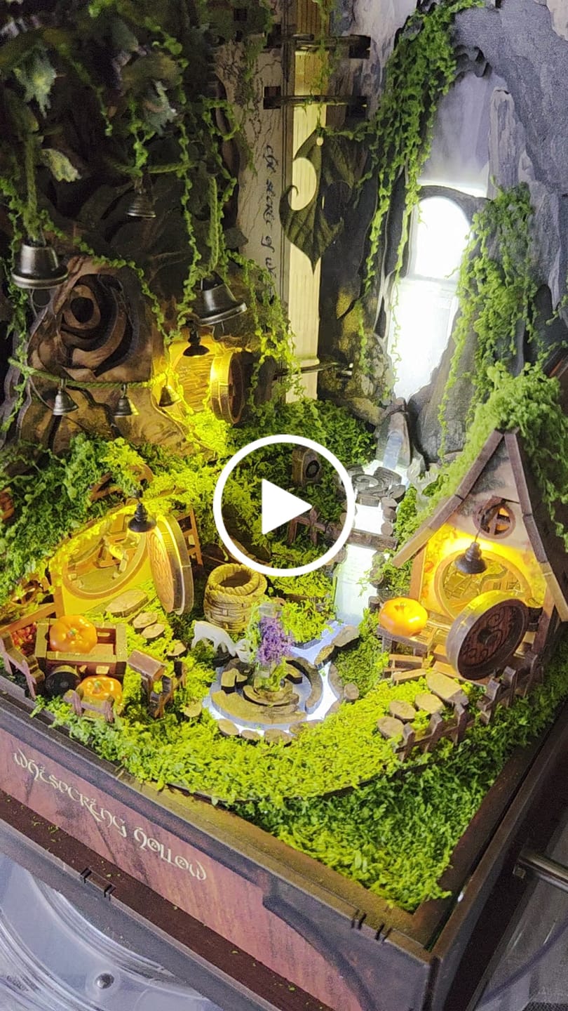 Customer video review of Whispering Hollow Miniature House Kit (Music Box) | Collector's Edition