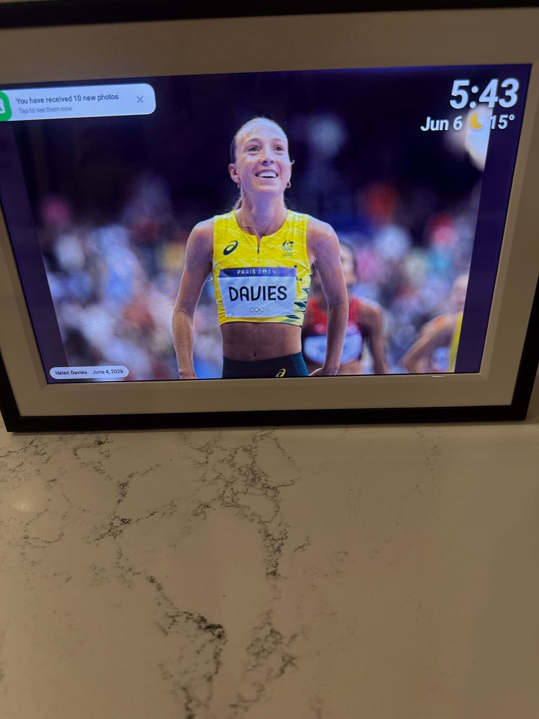 Customer photo review of Digital Photo Frame