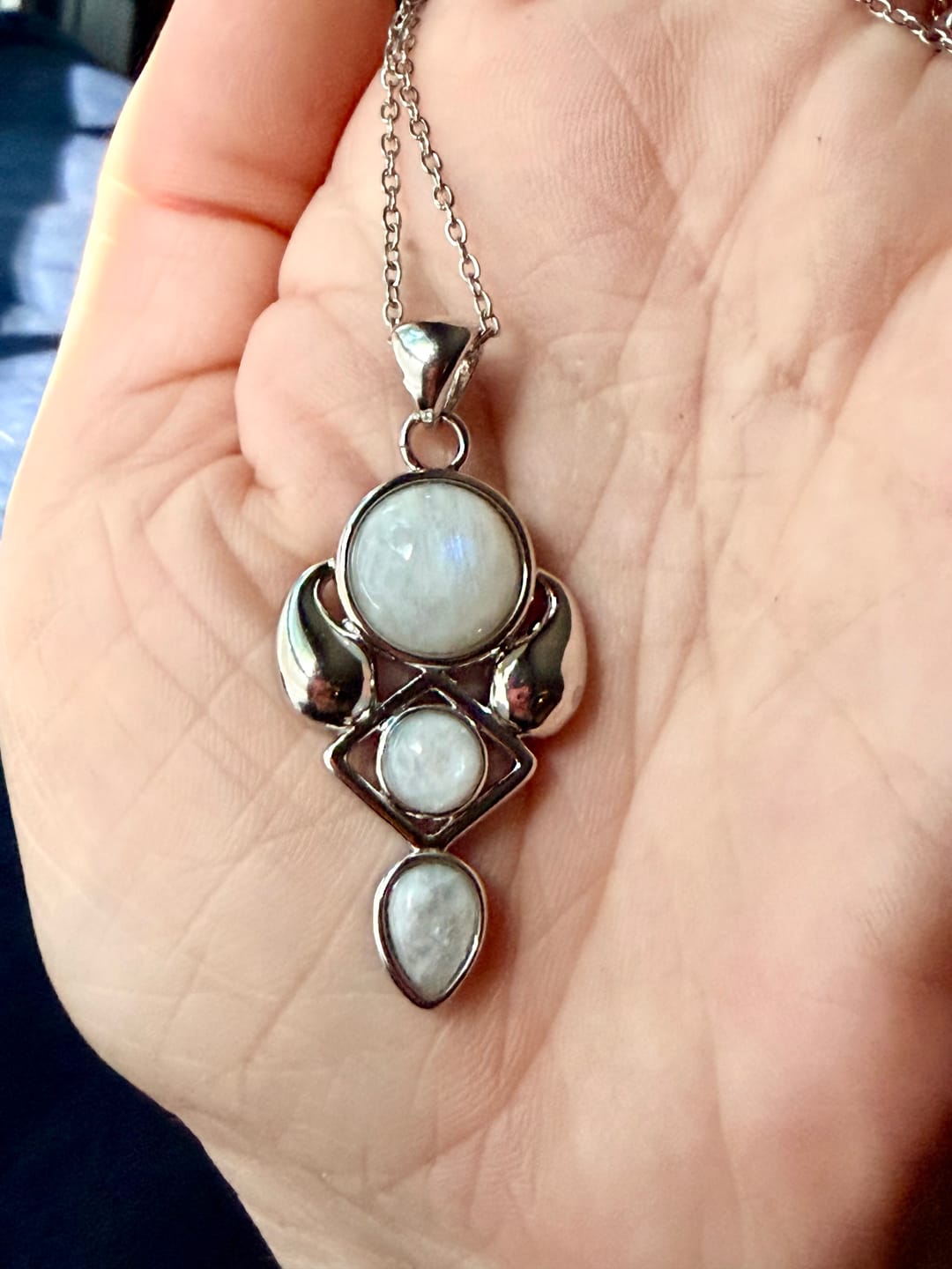 Customer photo review of Pendant Of Glowing Moon