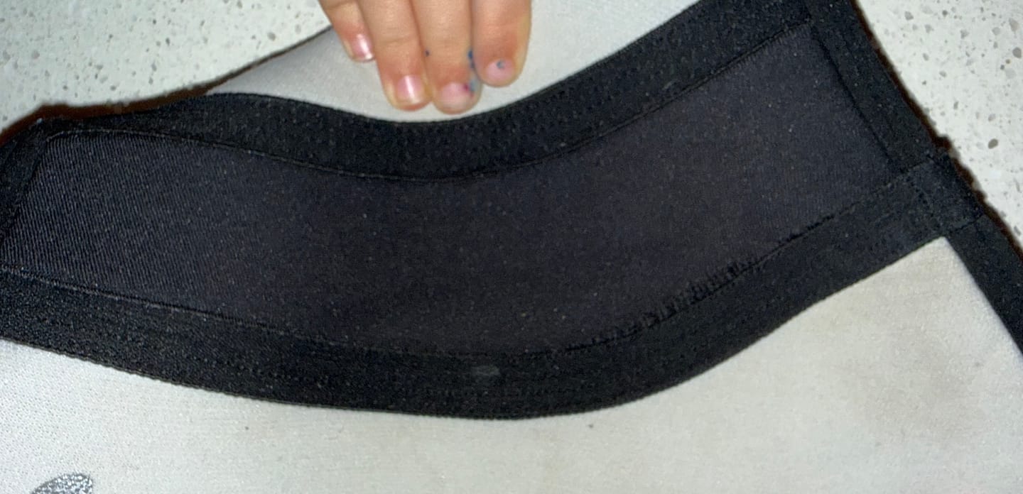 Customer photo review of Reversible Knee Sleeves - Black/White