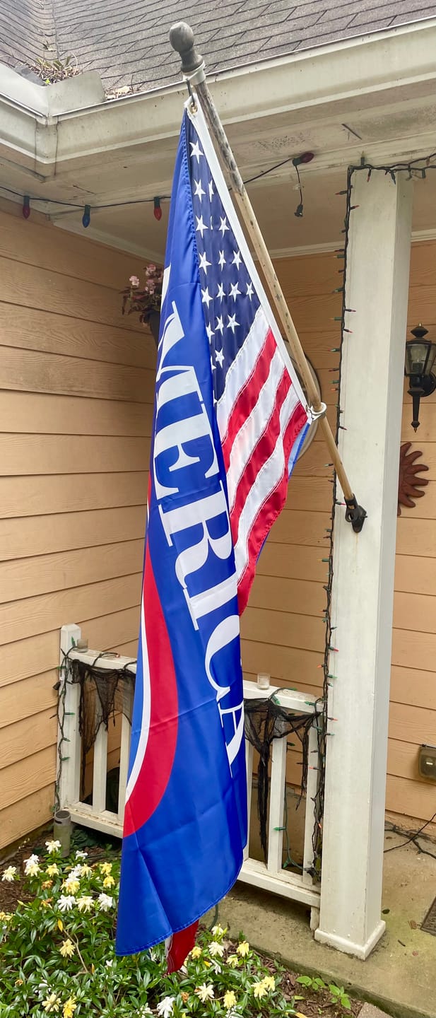 Customer photo review of America 250 Flag 2026 - 3x5 ft Semi quincentennial Celebration Banner